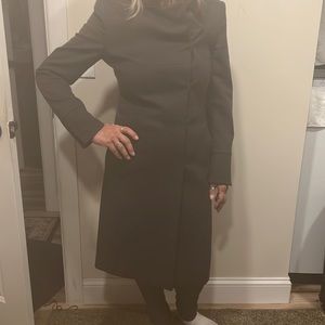 Yves Saint Laurent rive gauche wool Peacoat